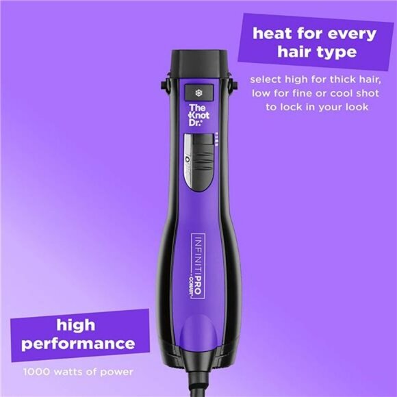 INFINITIPRO by Conair Blow Dryer Brush, Hair Styling Tools - Picture 4 of 6
